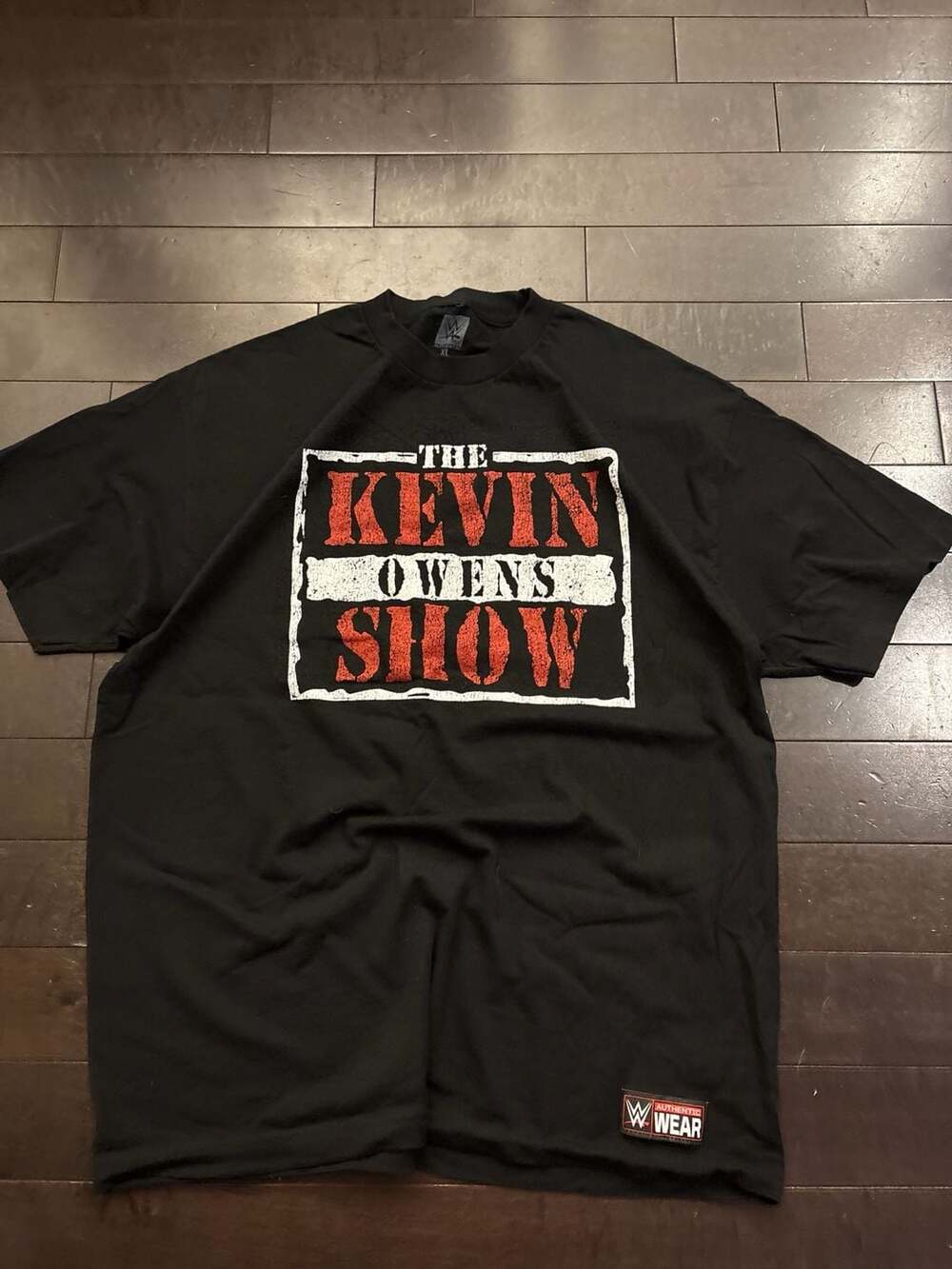 WWE Authentic Kevin Owens The Kevin Owens Show 2016 T-Shirt XL
